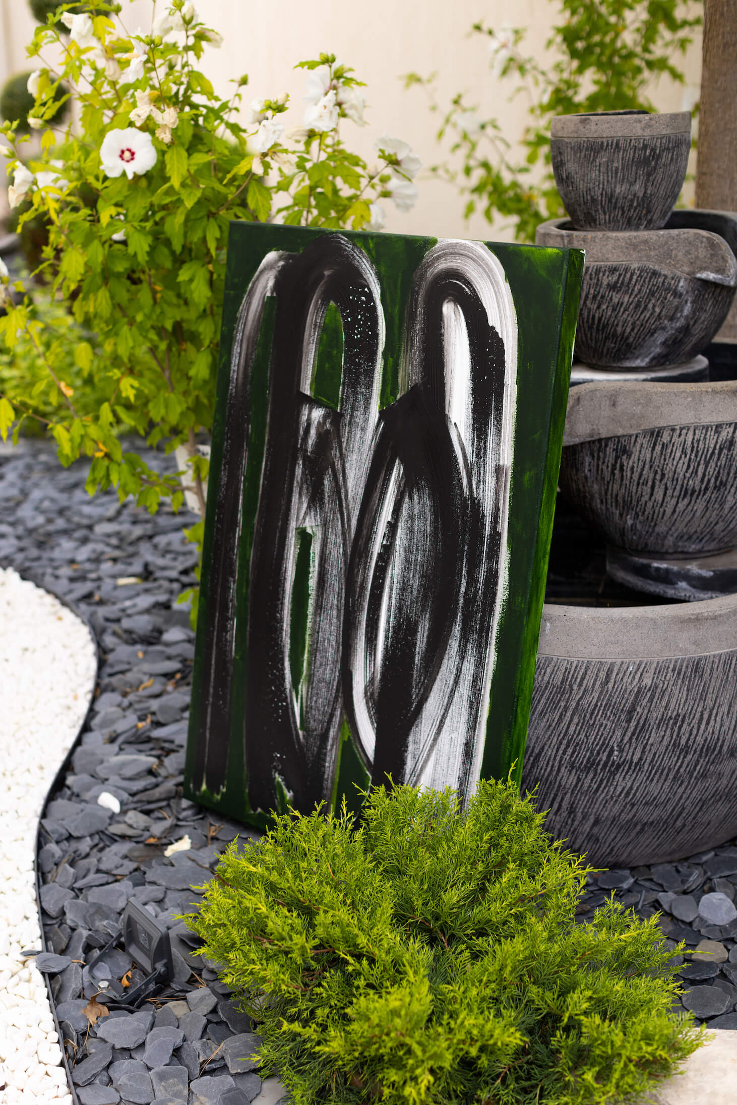Emotions, Minimalist Modern Acrylic Canvas for Contemporary Interiors