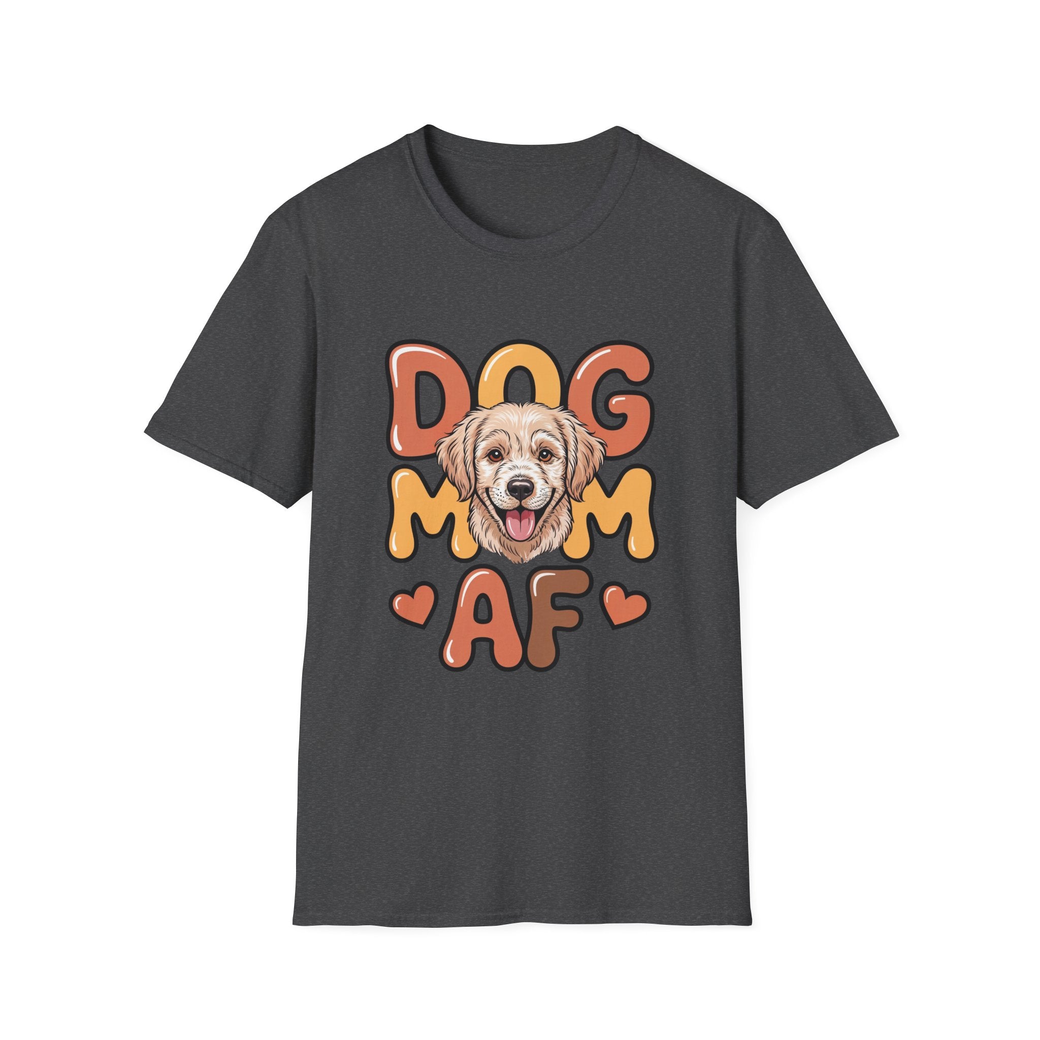 Dog Lover T-Shirt | Cute Golden Retriever Illustration, pet parent shirt