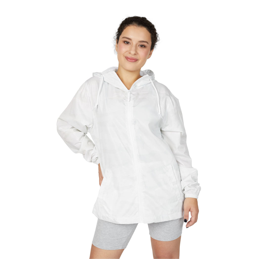 Veste coupe-vent à motif chat tigré