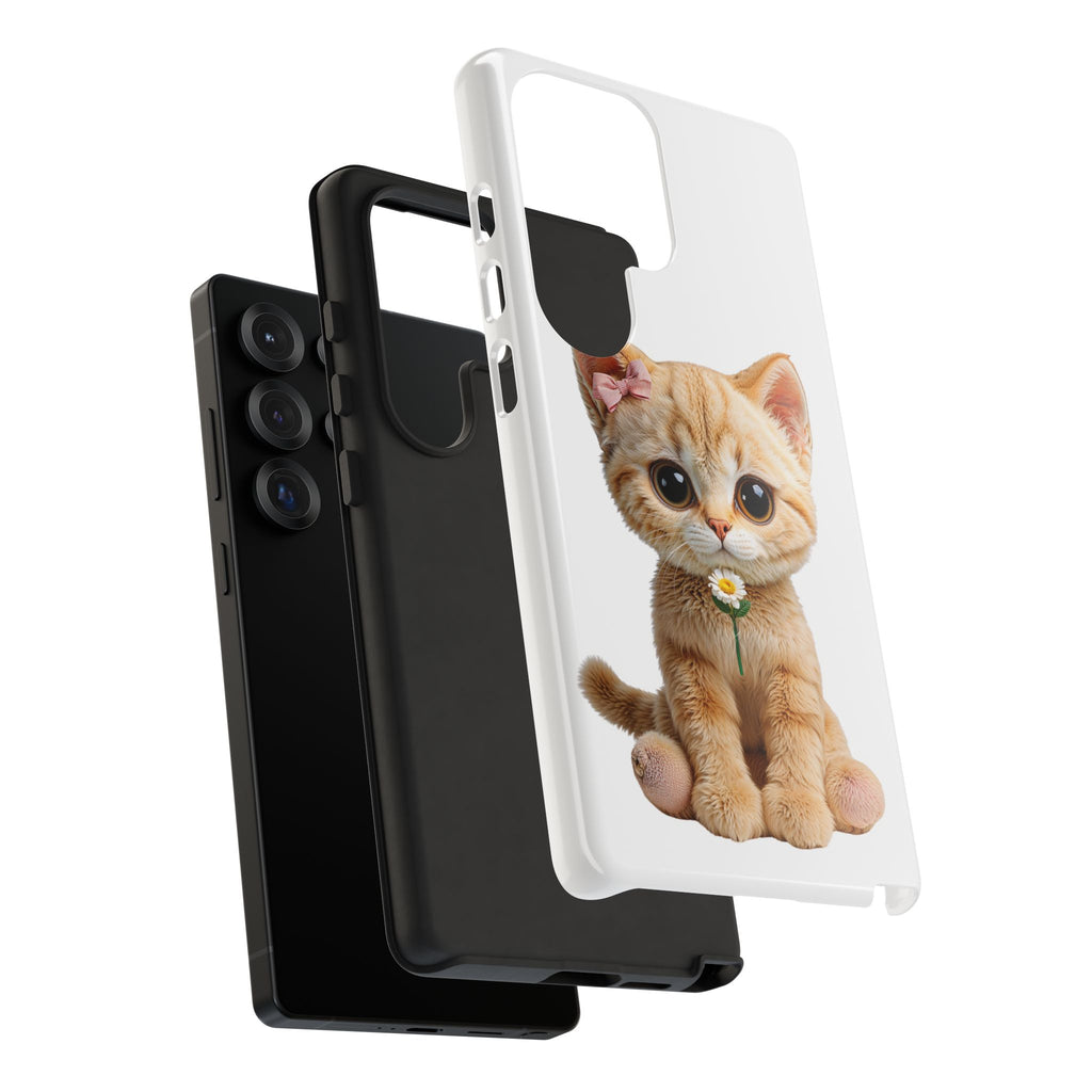 Coque de téléphone chaton | Coque de smartphone chat mignon, coque de téléphone chaton