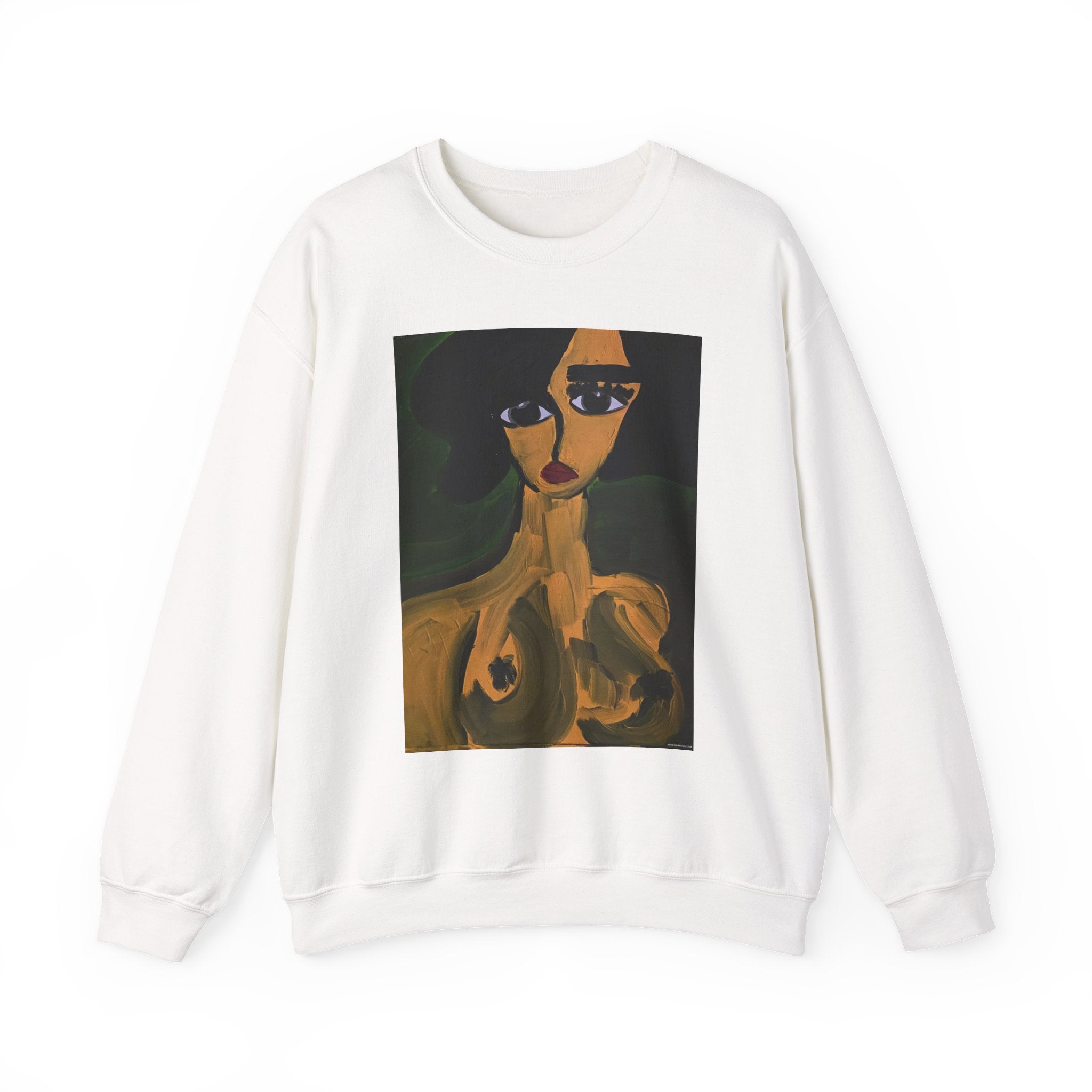T-shirt Édition Artiste, Portrait de Nu Élégant, Tirage d'Art Limité, Sweat-shirt Peinture de Portrait Abstrait |