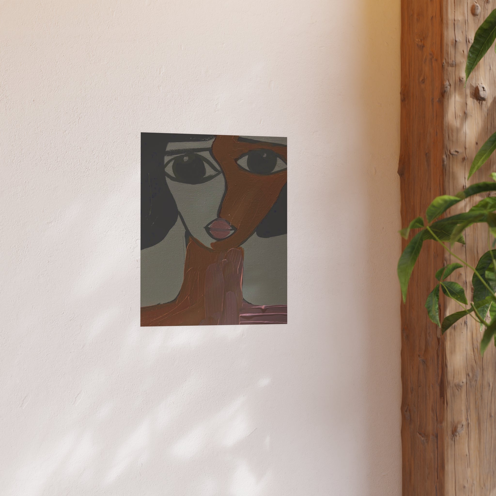 Abstract Face Poster | Poster