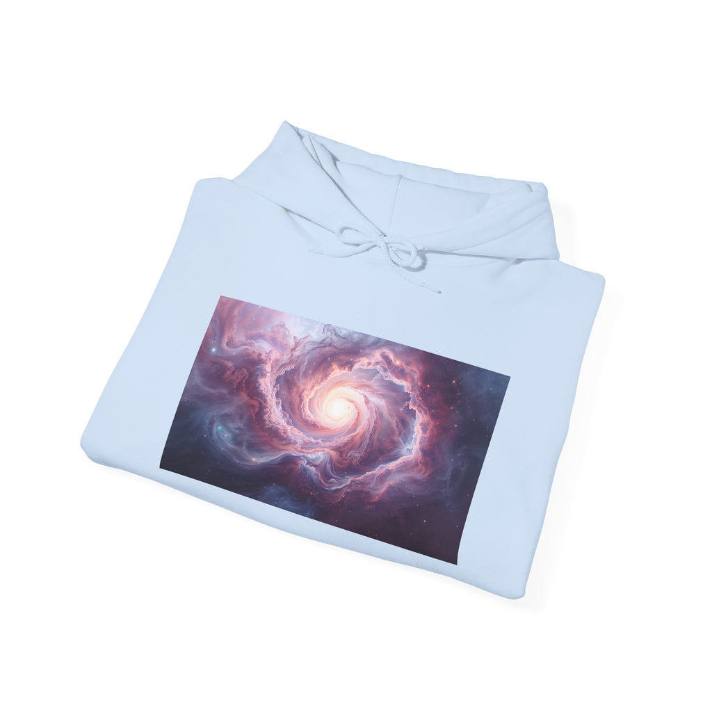 Galaxy Spiral, Hoodie | Surfer Wave Back Print