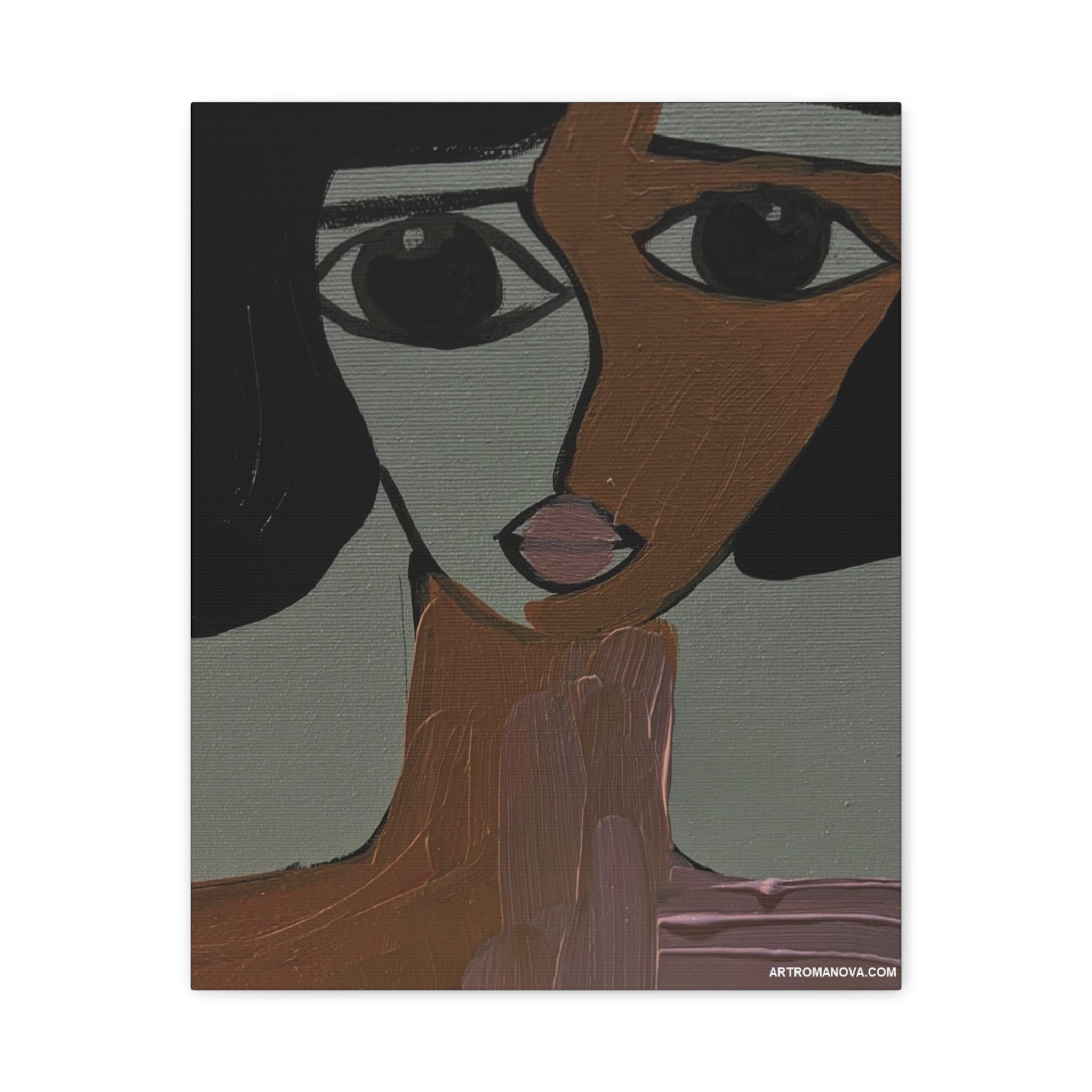 Toile abstraite | Tableau sur châssis, art contemporain, minimalisme moderne