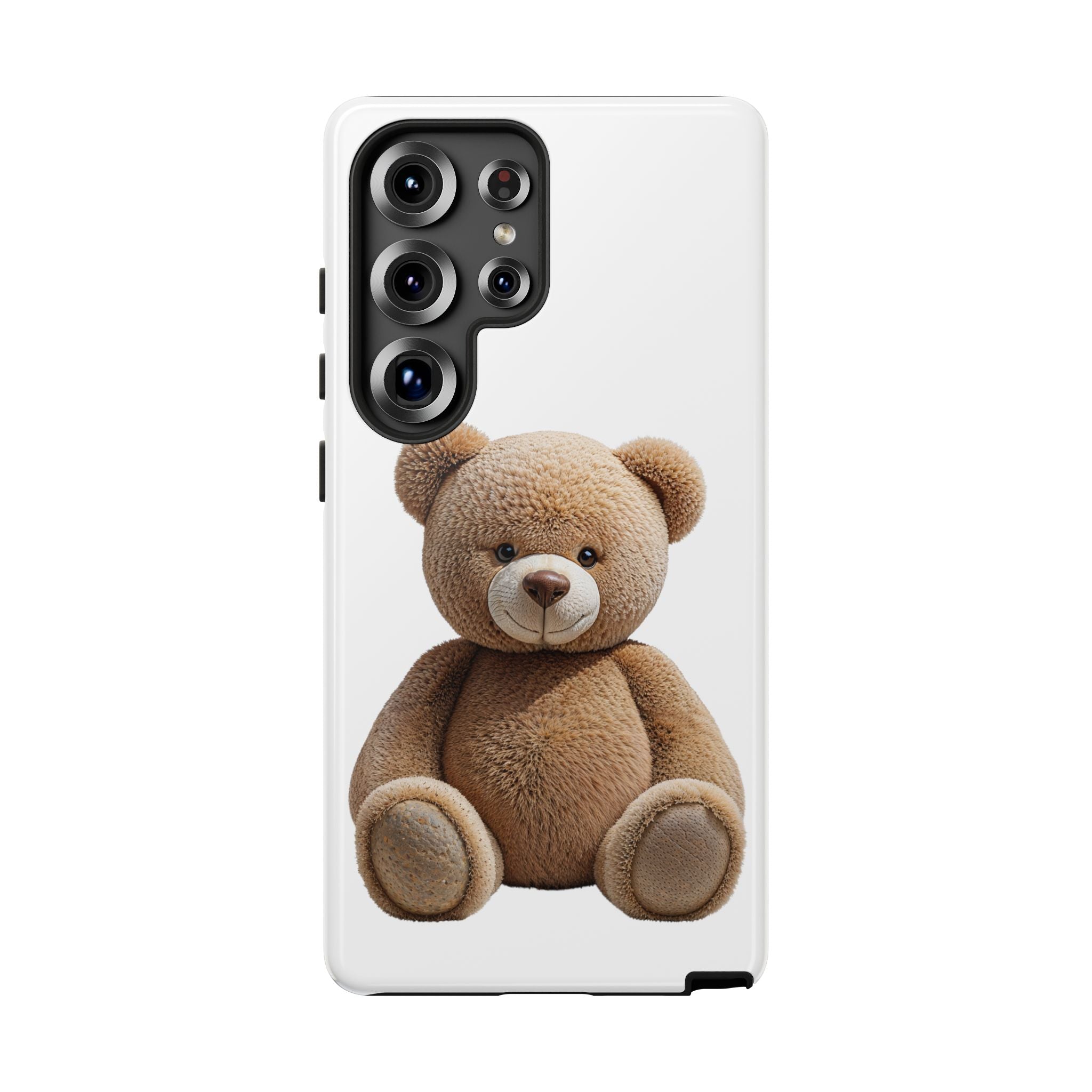 Teddy Bear Phone Case | Cute Plush Toy Illustration, i-phone, Samsung, Google phone