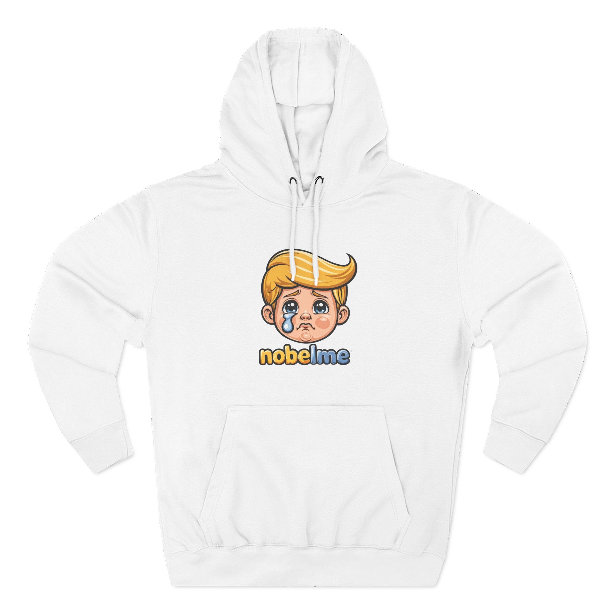 Sweat à capuche Cartoon Leader, satire politique pop art, pull streetwear humoristique, sweat à capuche personnage satirique | Logo visage de dessin animé