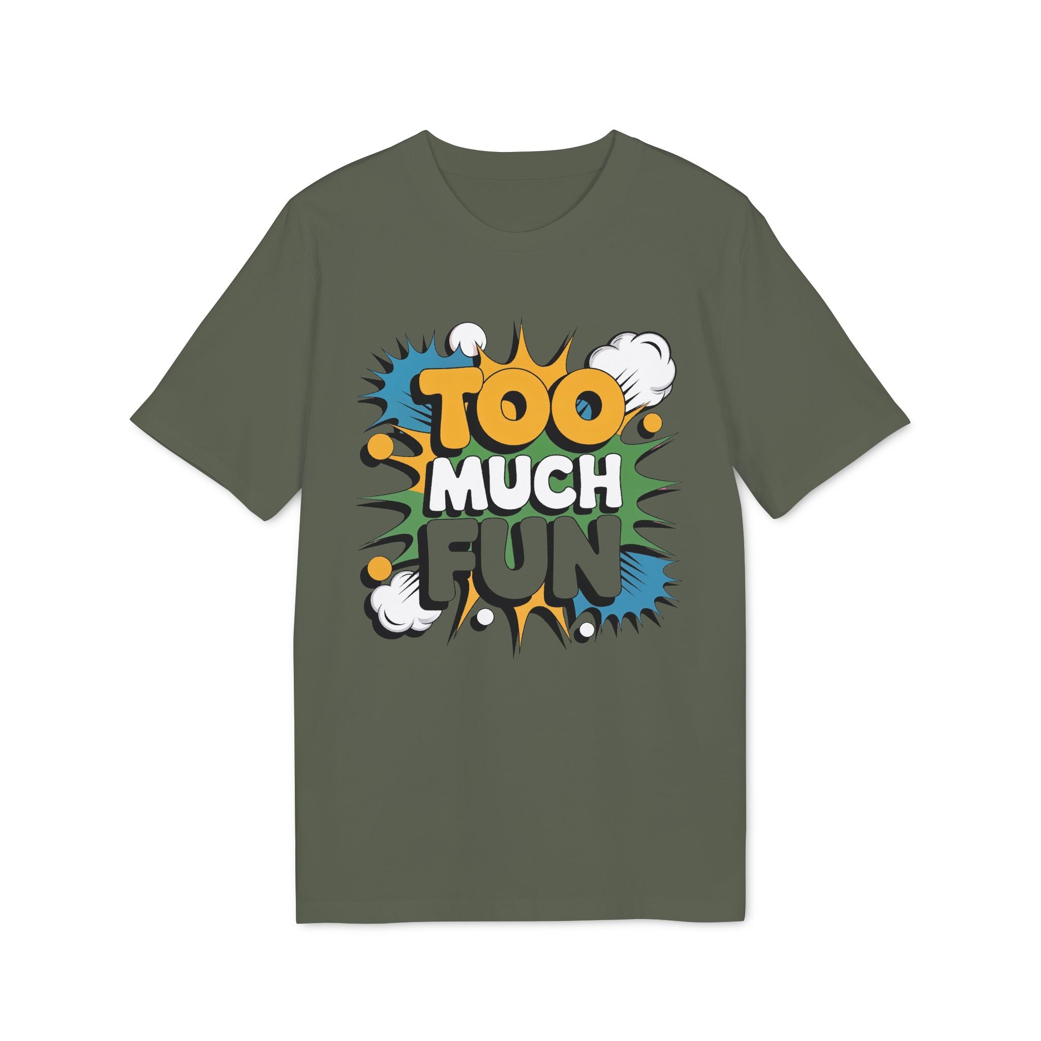 Fun graphic T-shirt | Comic Pop Art, Bold Text Design Shirt