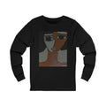 Long Sleeve Tee | Modern Art, Unisex Graphic Tee, Painterly Nude Portrait, Museum-Quality Print