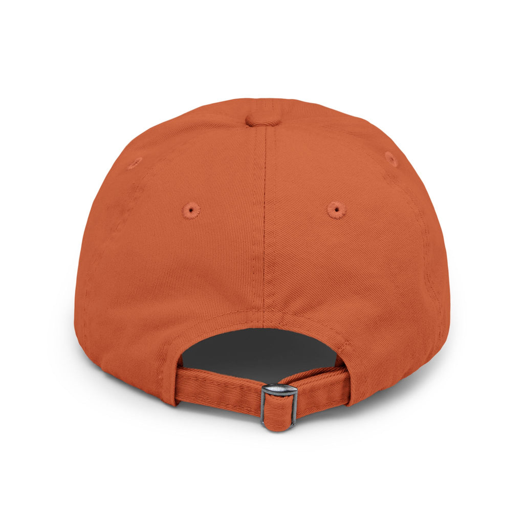 Cute Cap | Distressed Baseball Hat with kitty cat
