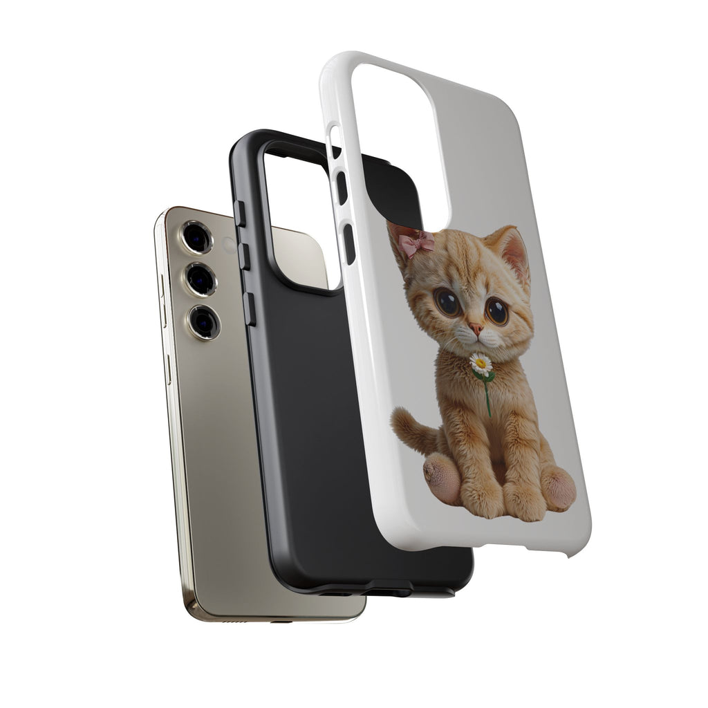 Coque de téléphone chaton | Coque de smartphone chat mignon, coque de téléphone chaton