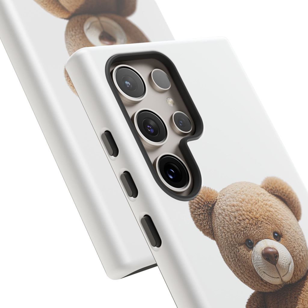Teddy Bear Phone Case | Cute Plush Toy Illustration, i-phone, Samsung, Google phone