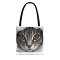 Sac fourre-tout imprimé chat tigré | Sac fourre-tout à motif chat |