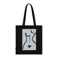 Sac fourre-tout pour femme | Toile à motifs de corps, fait main, en coton écologique