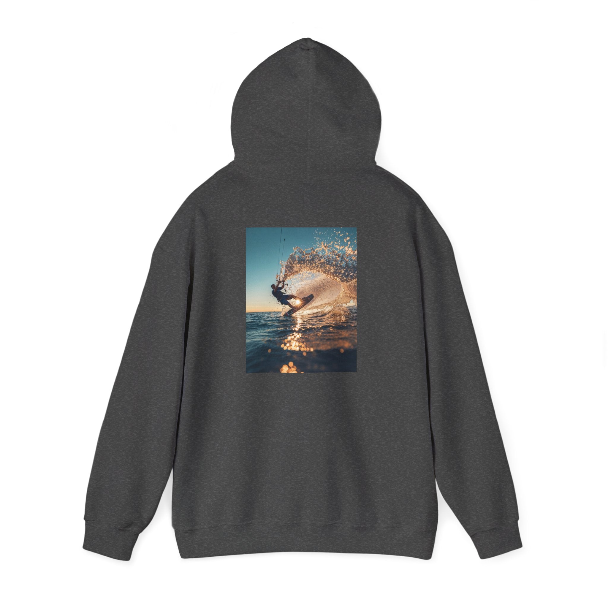 Galaxy Spiral, Hoodie | Surfer Wave Back Print