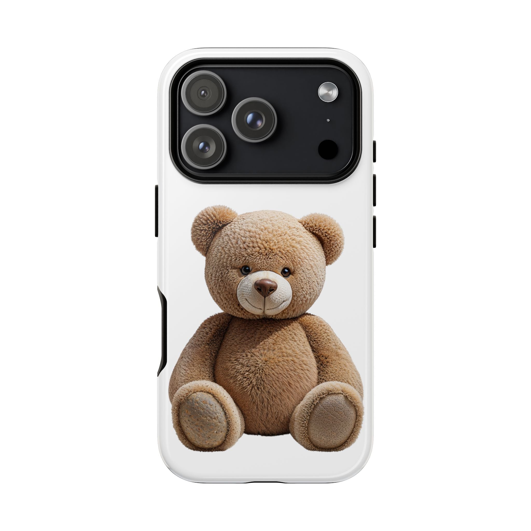 Teddy Bear Phone Case | Cute Plush Toy Illustration, i-phone, Samsung, Google phone