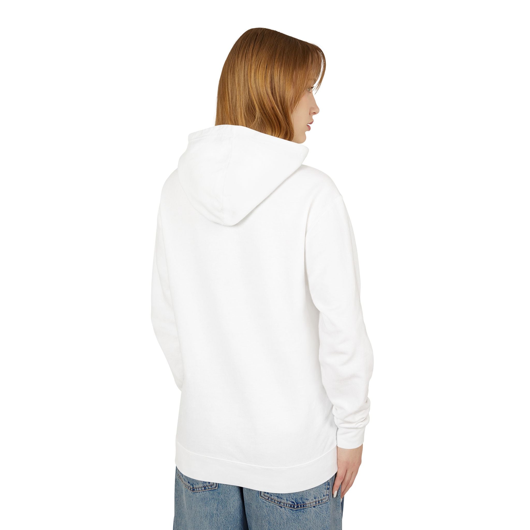 Sweat à capuche minimaliste avec dessin au trait de nu | Croquis de torse féminin, silhouette abstraite