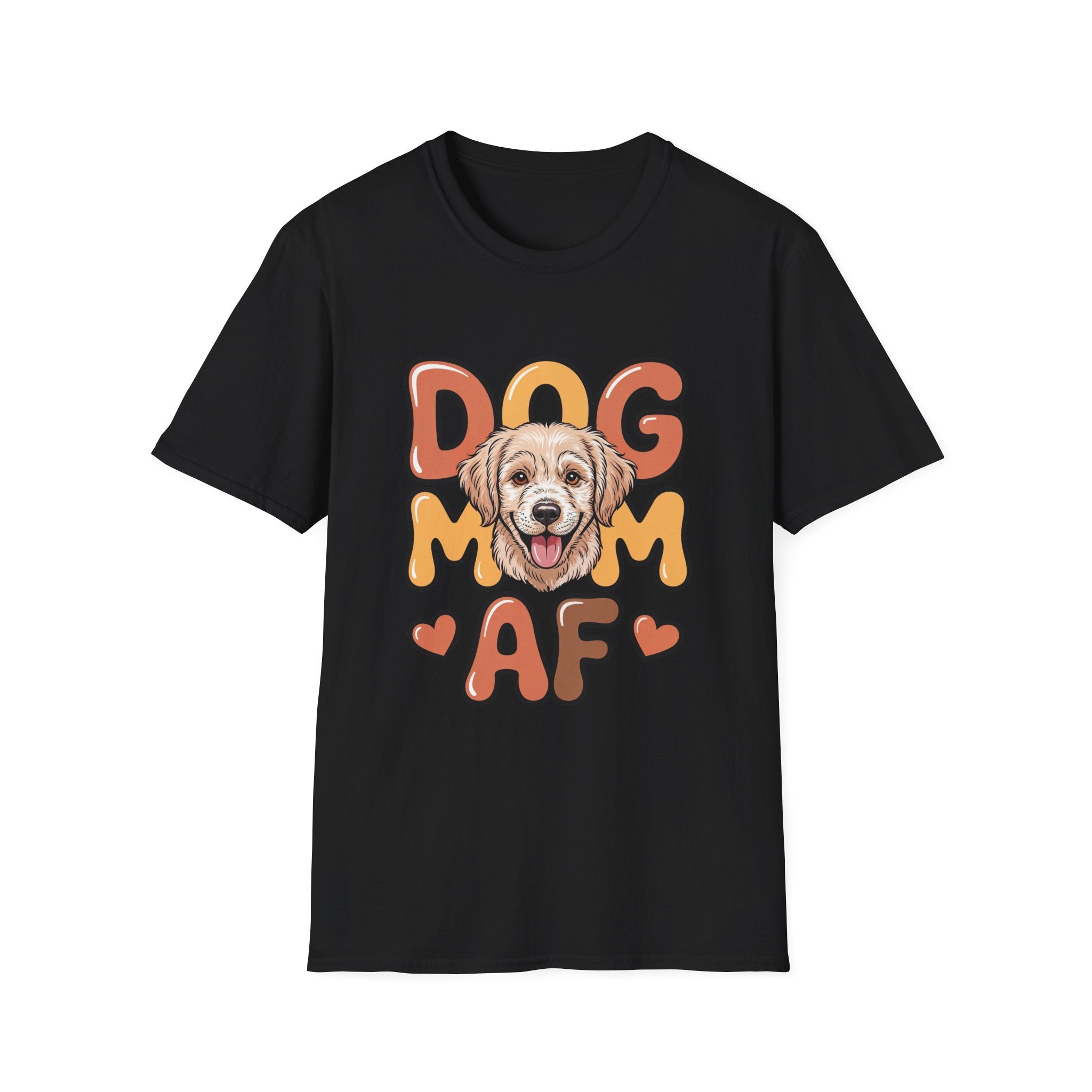 Dog Lover T-Shirt | Cute Golden Retriever Illustration, pet parent shirt