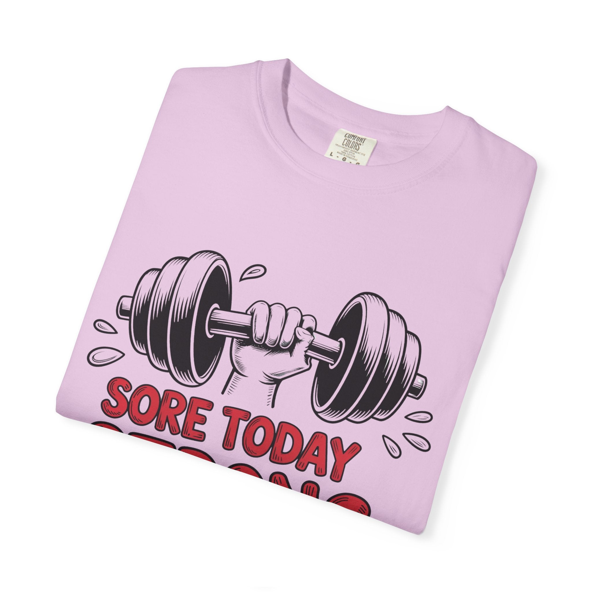 Strong Man T-shirt | Dumbbell Workout Fitnes Tee