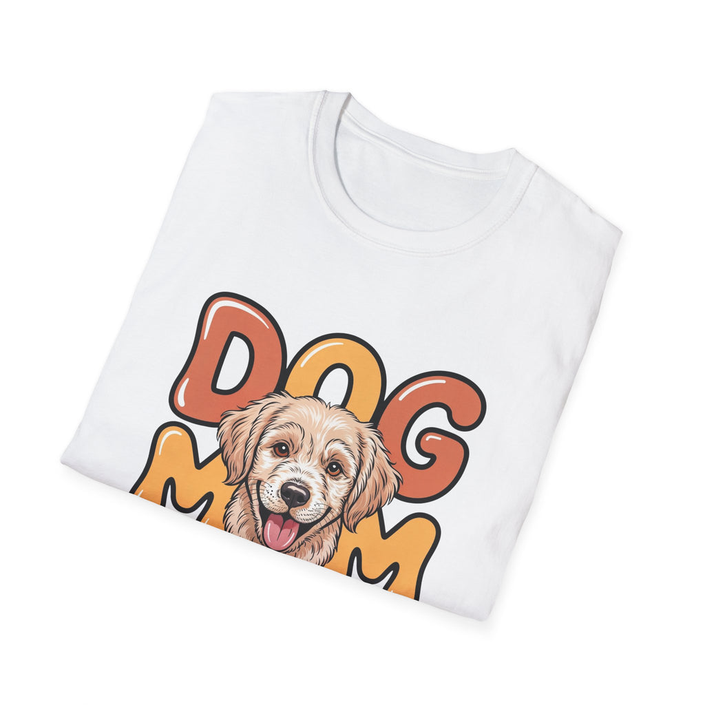 Dog Lover T-Shirt | Cute Golden Retriever Illustration, pet parent shirt