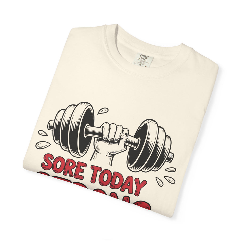 Strong Man T-shirt | Dumbbell Workout Fitnes Tee
