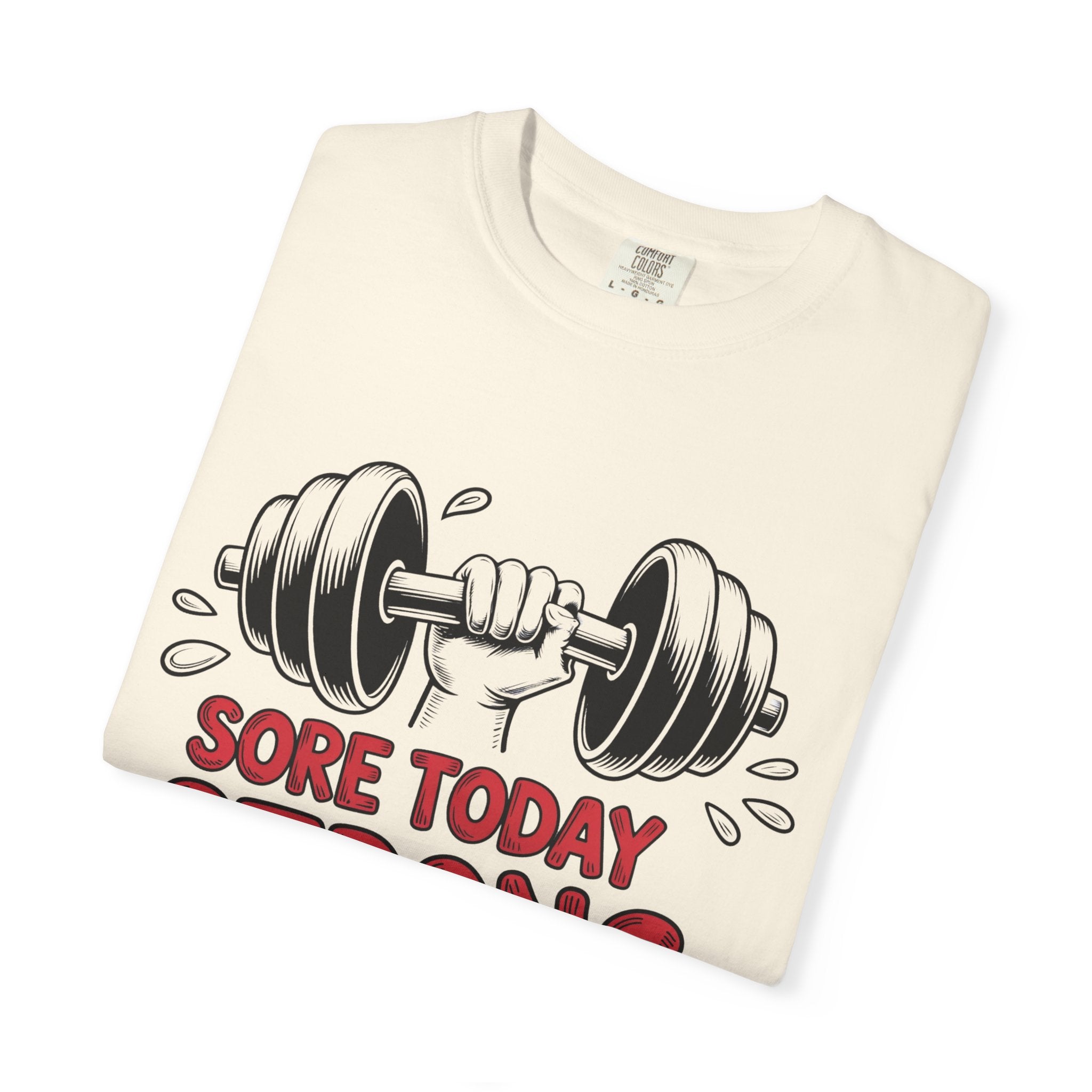 Strong Man T-shirt | Dumbbell Workout Fitnes Tee