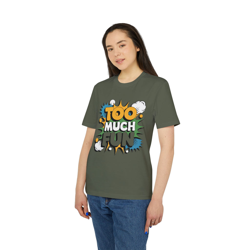 Fun graphic T-shirt | Comic Pop Art, Bold Text Design Shirt