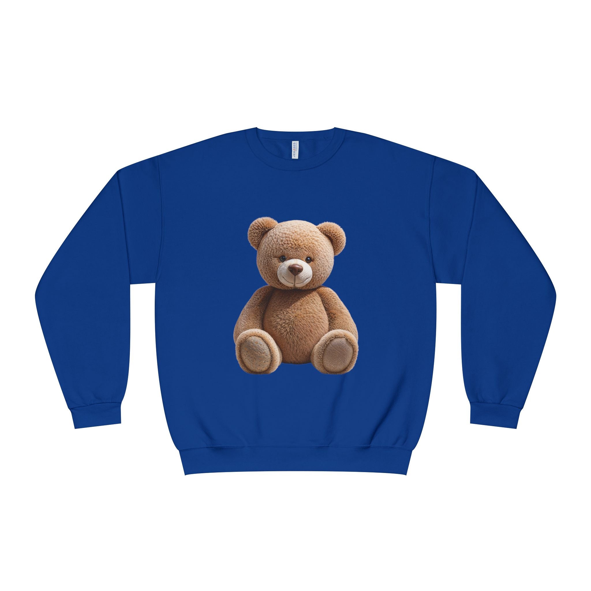 Sweat-shirt imprimé ours en peluche marron | Illustration de jouet mignon