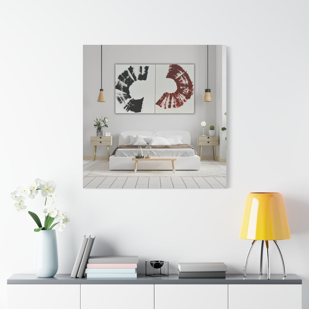 Abstract Canvas, Shafran and Leather