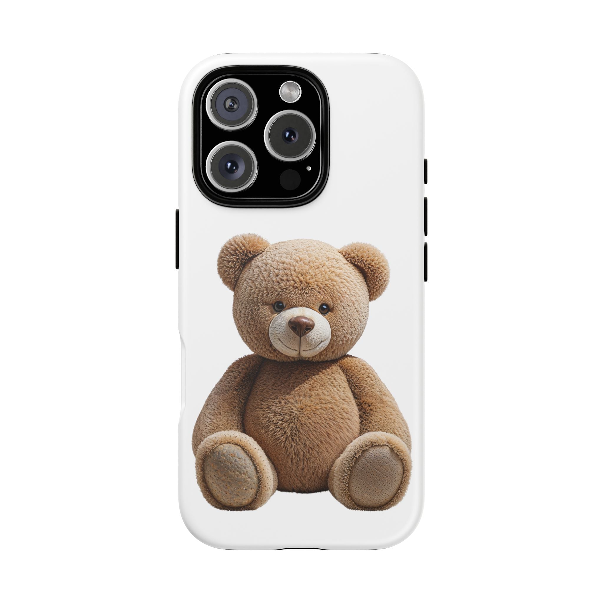 Teddy Bear Phone Case | Cute Plush Toy Illustration, i-phone, Samsung, Google phone