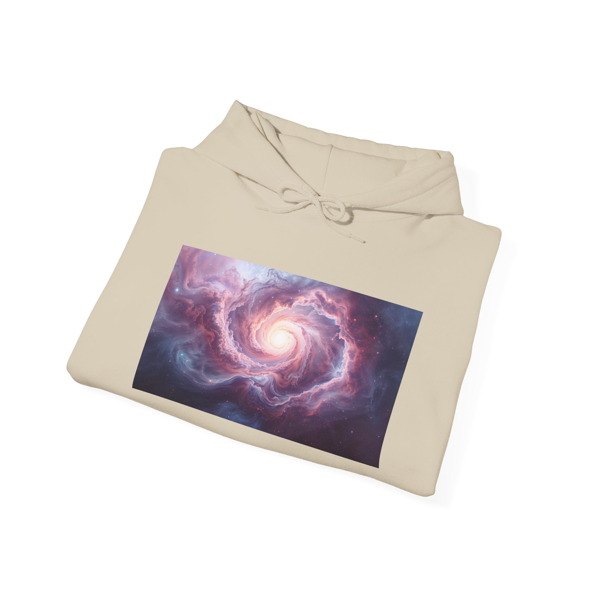 Galaxy Spiral, Hoodie | Surfer Wave Back Print