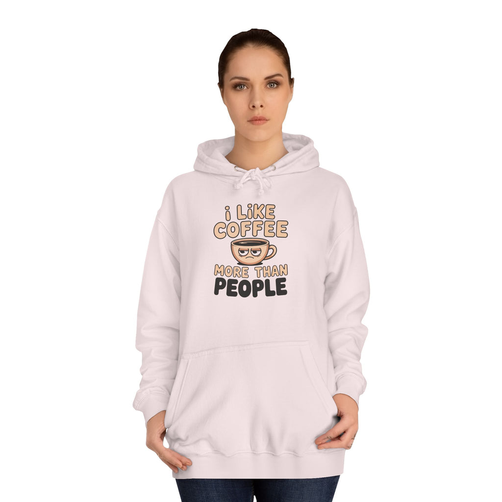 Coffee Lover Hoodie, Funny Coffee Shirt, Funny Slogan Hoodie Empowering Self Love Motivational Pullover Gift