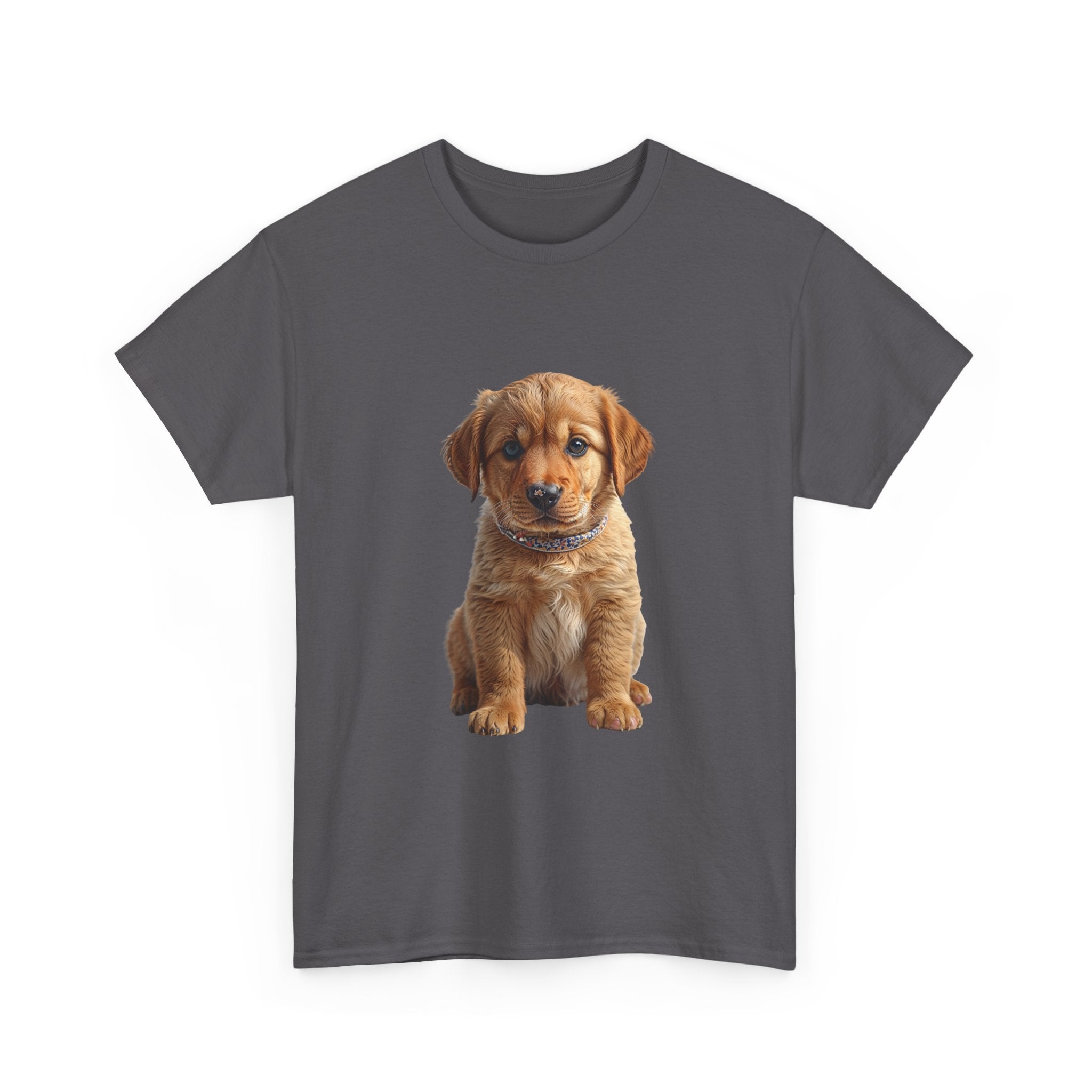 T-shirt avec un adorable chiot Golden Retriever | Portrait de chien