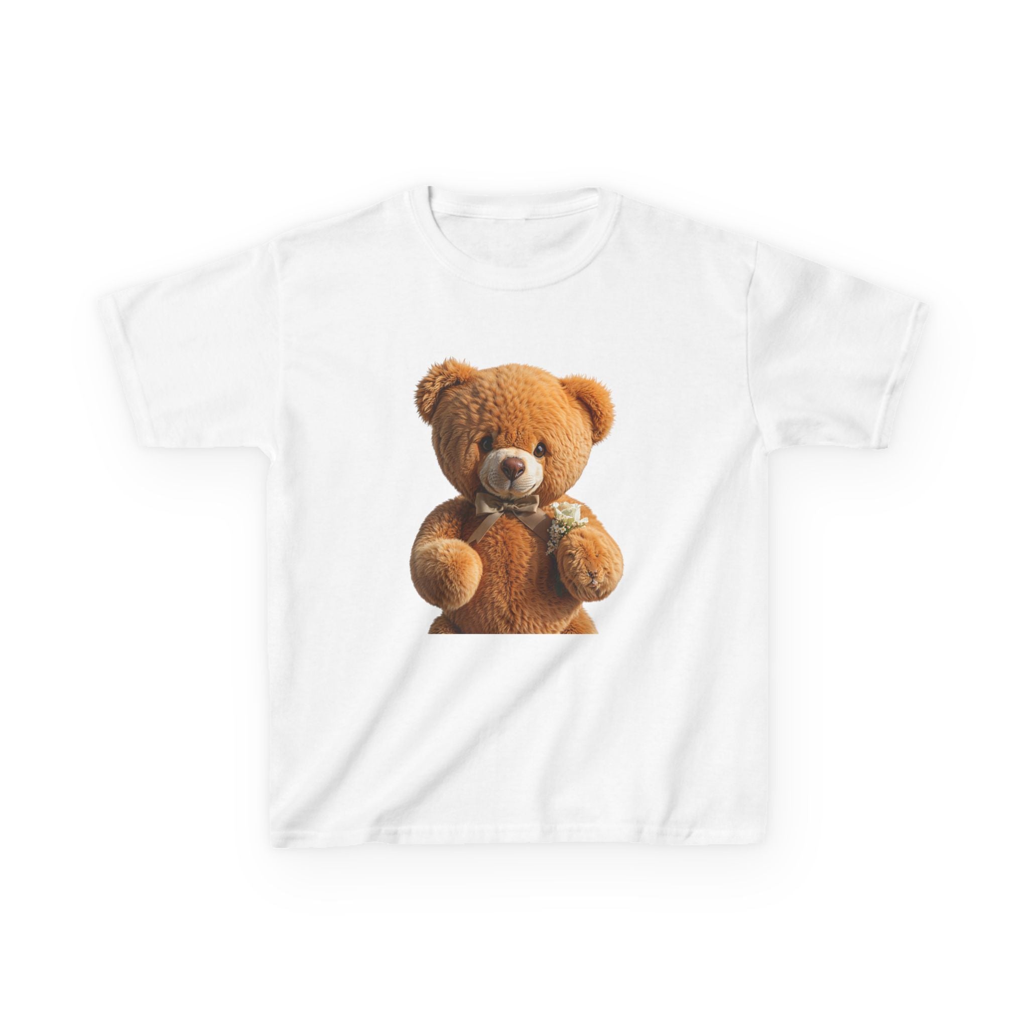 T-shirt enfant ours en peluche mignon | T-shirt imprimé ours en peluche, T-shirt kawaii ours en peluche, T-shirt unisexe doux