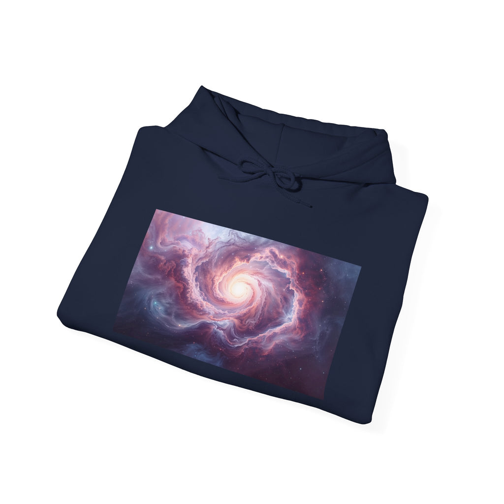 Galaxy Spiral, Hoodie | Surfer Wave Back Print