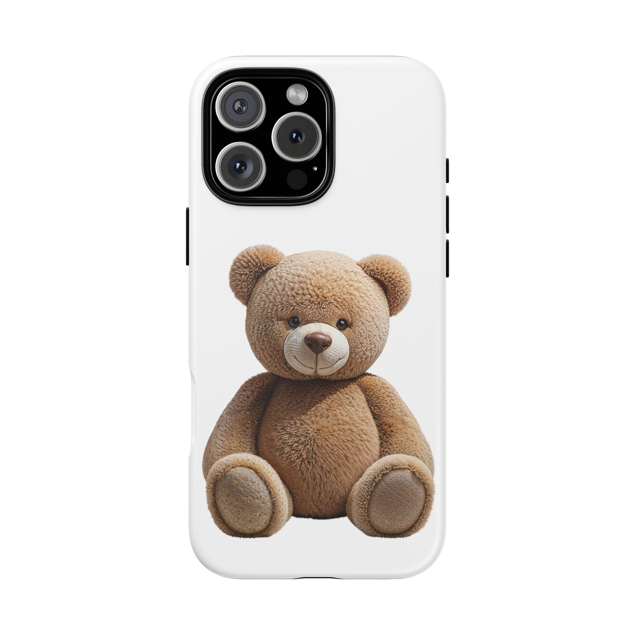 Teddy Bear Phone Case | Cute Plush Toy Illustration, i-phone, Samsung, Google phone