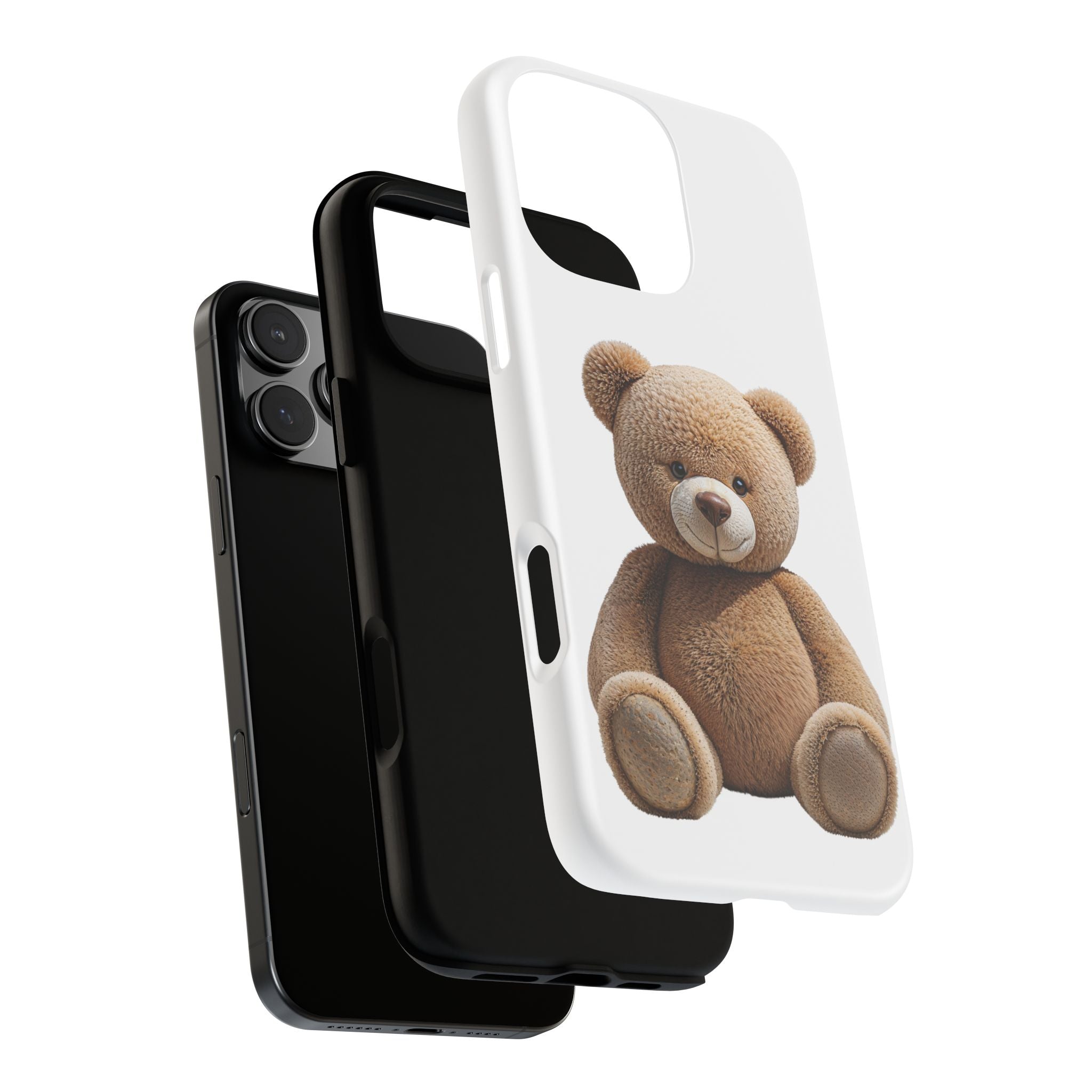 Teddy Bear Phone Case | Cute Plush Toy Illustration, i-phone, Samsung, Google phone