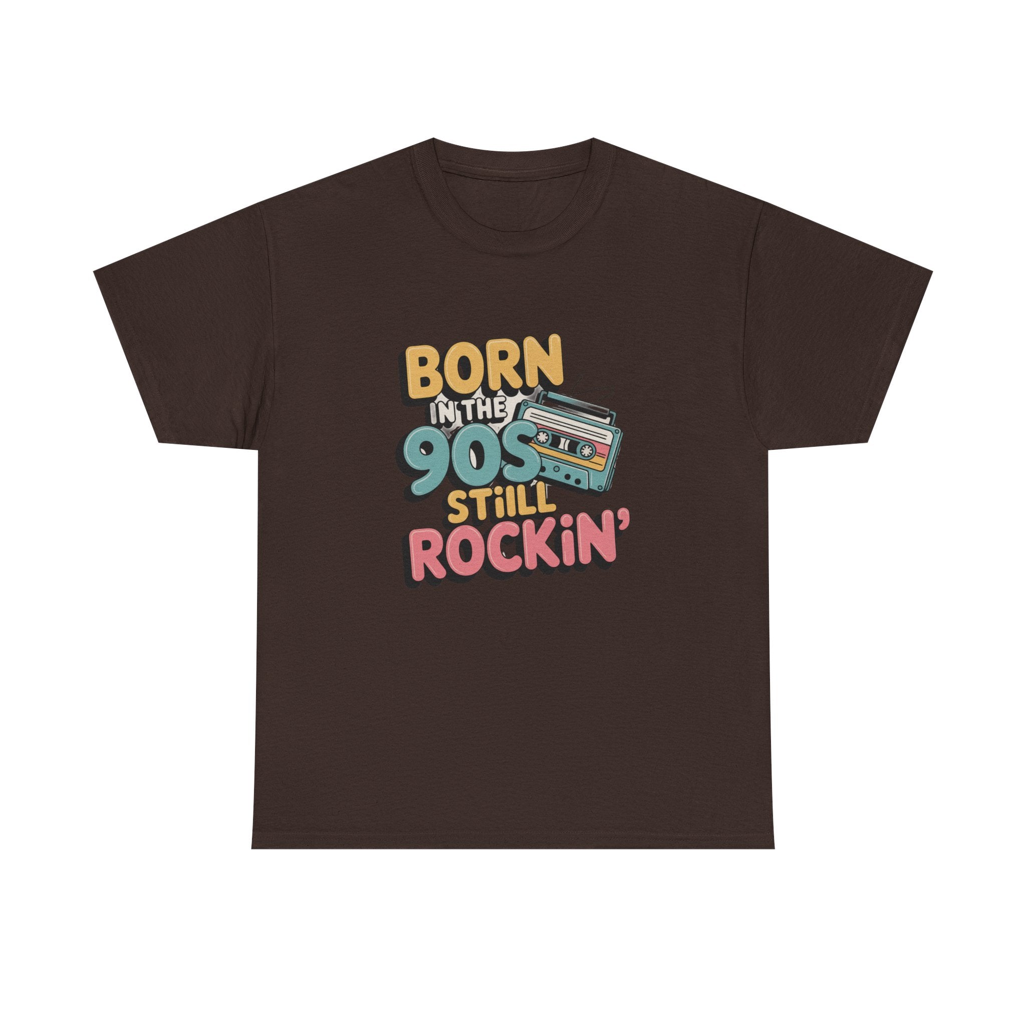 Born in the 90s T-Shirt | Retro Nostalgia Tee, Positive Quote Unisex T-Shirt, Everyday Motivation Cotton Tee