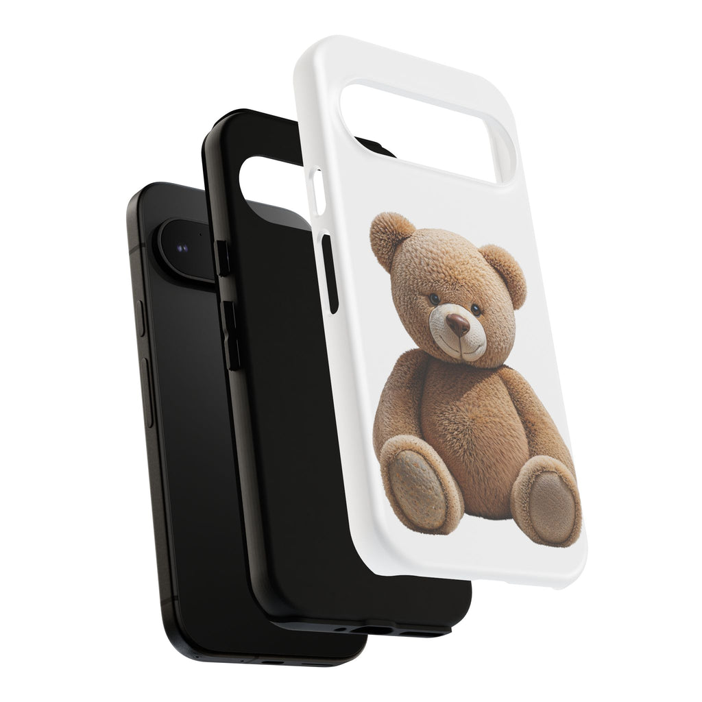 Teddy Bear Phone Case | Cute Plush Toy Illustration, i-phone, Samsung, Google phone