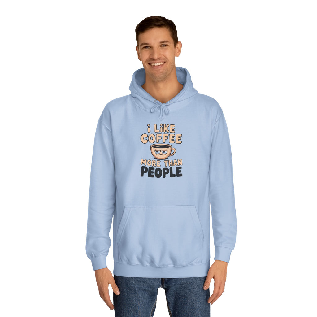 Coffee Lover Hoodie, Funny Coffee Shirt, Funny Slogan Hoodie Empowering Self Love Motivational Pullover Gift