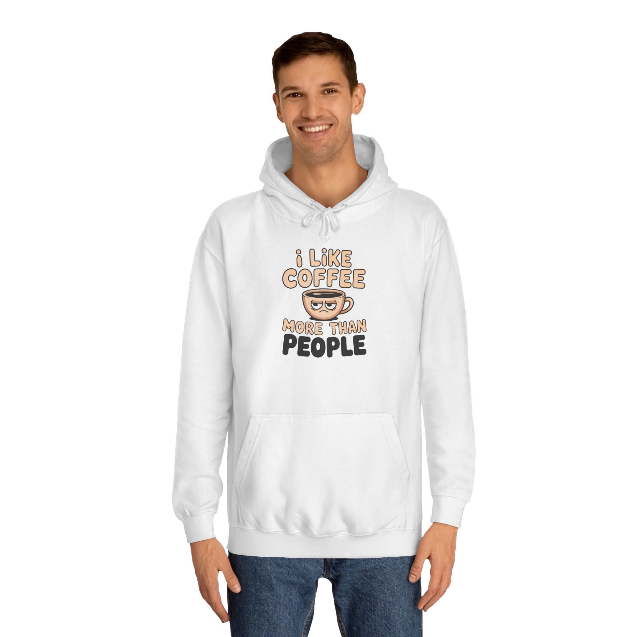 Coffee Lover Hoodie, Funny Coffee Shirt, Funny Slogan Hoodie Empowering Self Love Motivational Pullover Gift