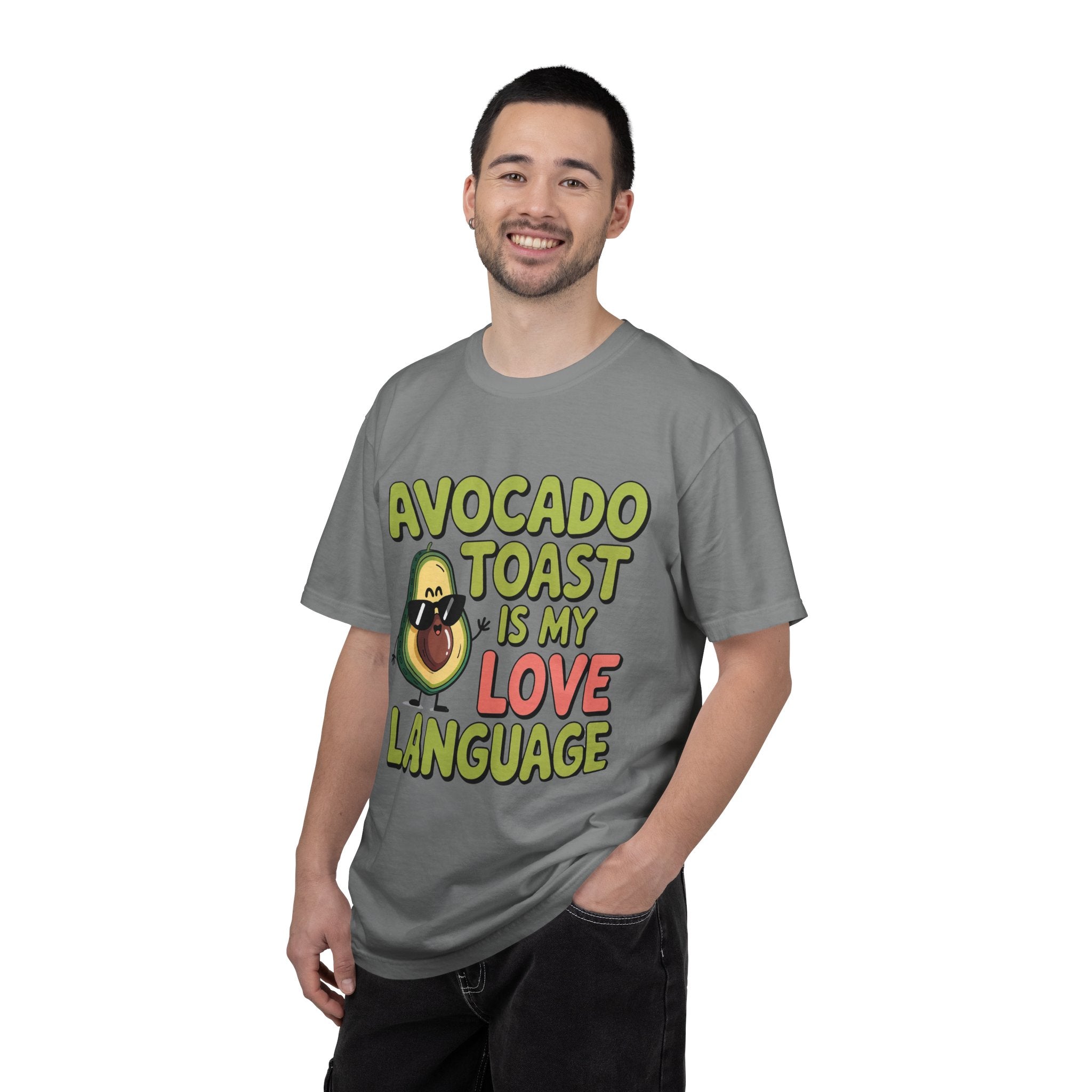 Avocado Toast Is My Love Language T-Shirt | Avocado Graphic Tee