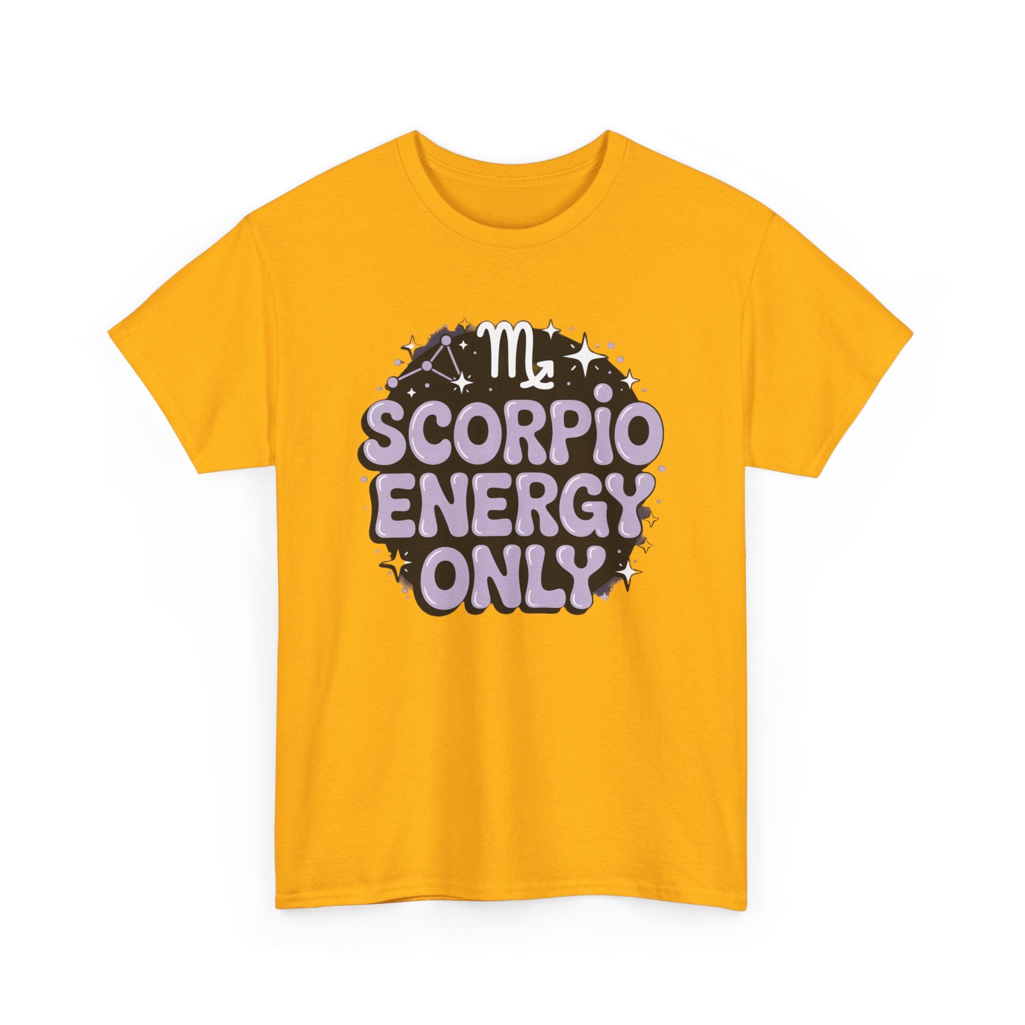 Scorpio Energy Only Tee | Zodiac Scorpio Shirt, Astrology Tee