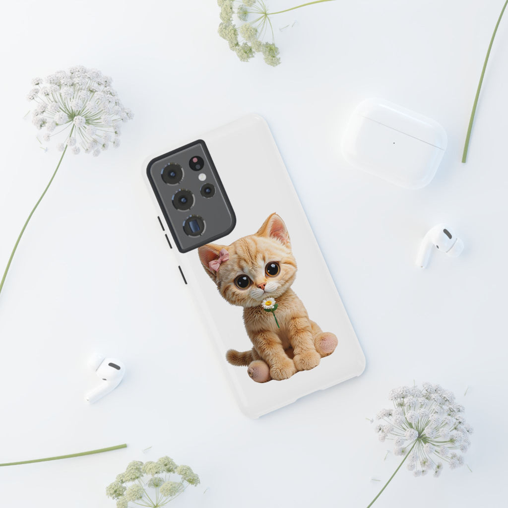 Coque de téléphone chaton | Coque de smartphone chat mignon, coque de téléphone chaton