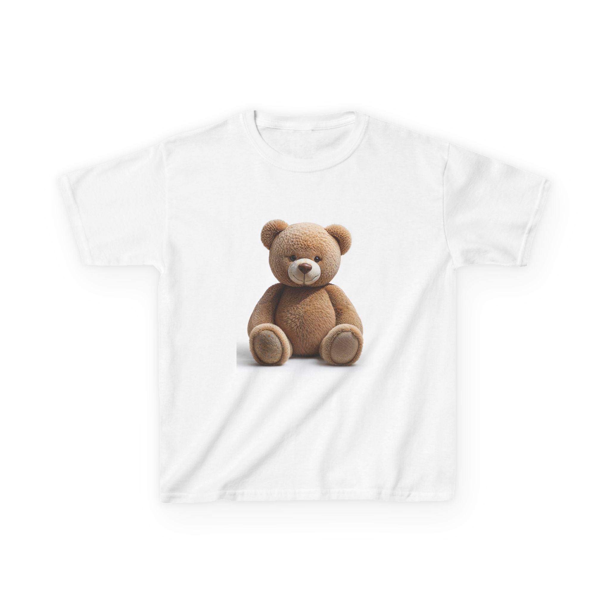 T-shirt enfant ours en peluche marron | T-shirt mignon en peluche