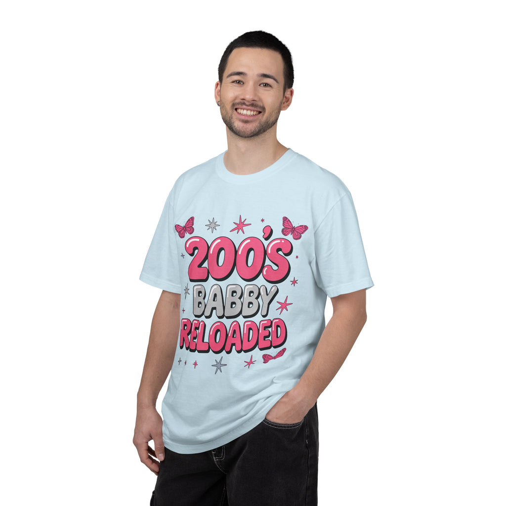 2000s Baby Reloaded T-shirt | Y2K Butterfly Graphic Tee