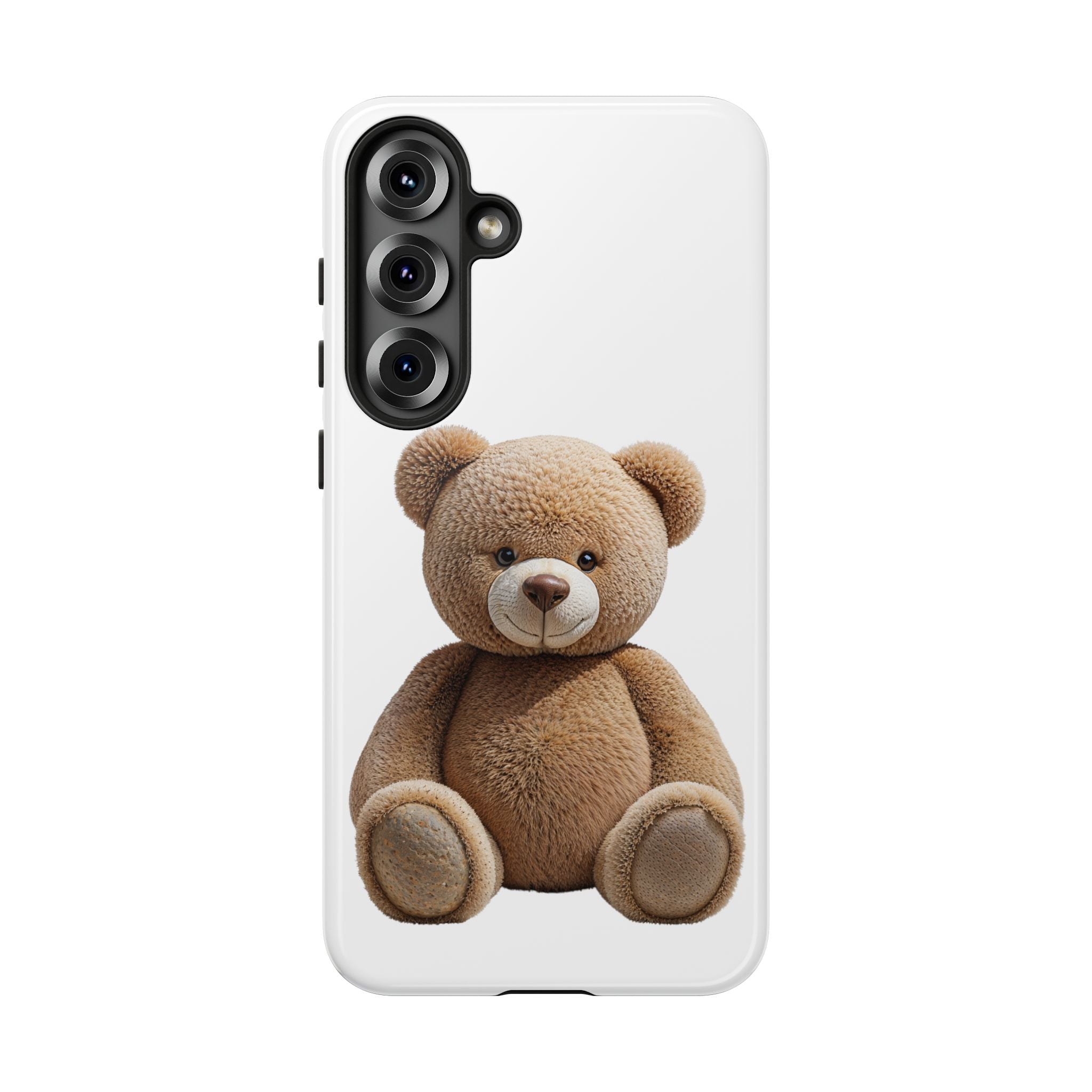 Teddy Bear Phone Case | Cute Plush Toy Illustration, i-phone, Samsung, Google phone