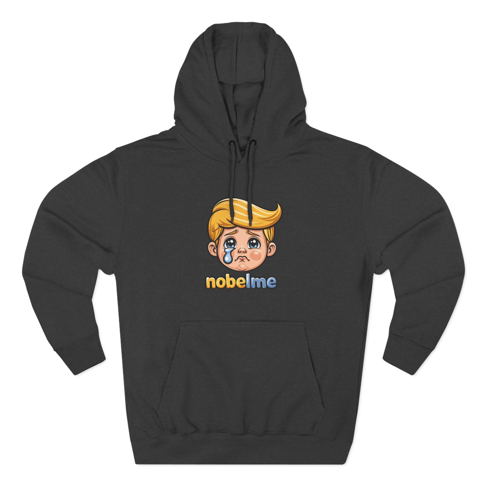 Sweat à capuche Cartoon Leader, satire politique pop art, pull streetwear humoristique, sweat à capuche personnage satirique | Logo visage de dessin animé