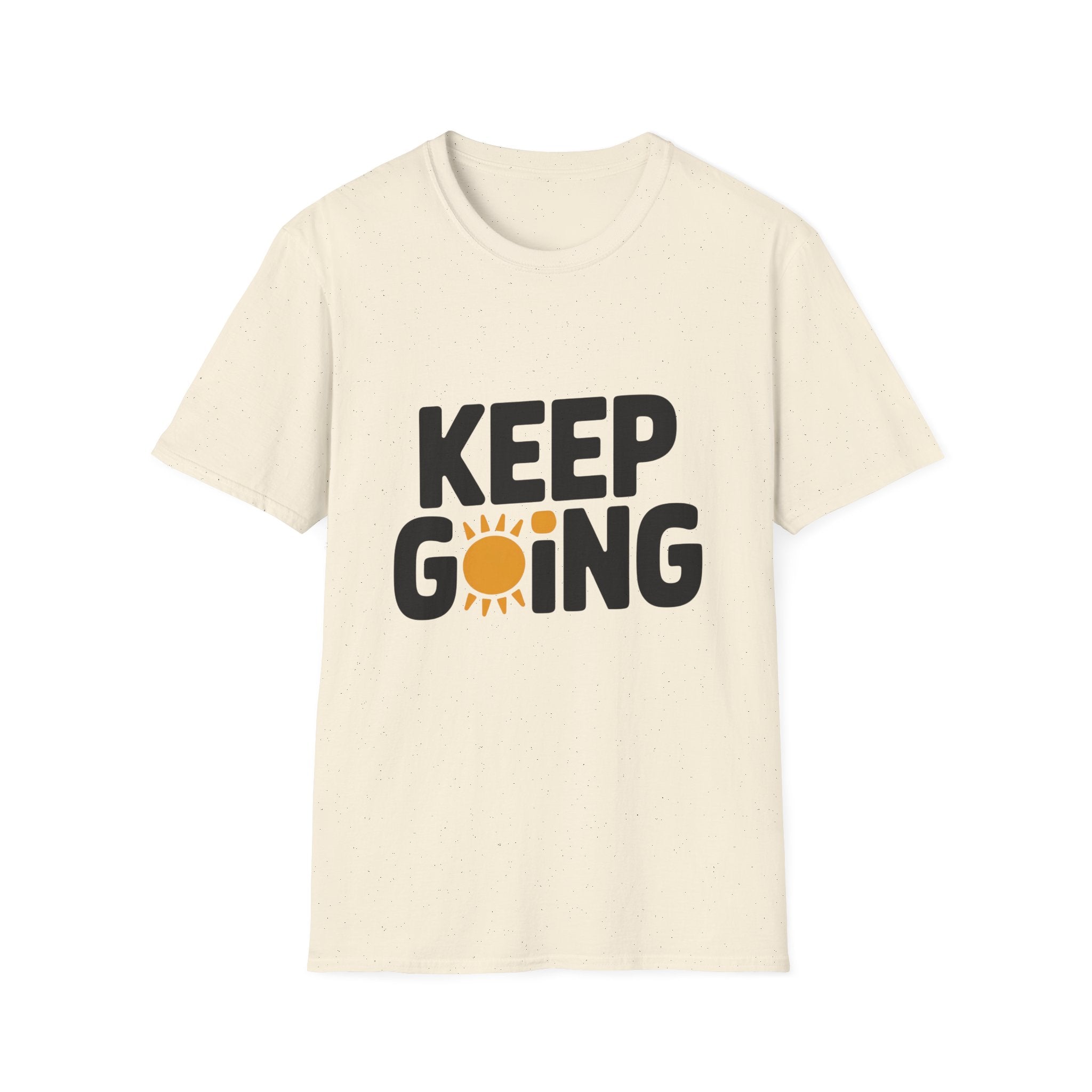 Keep Going sun graphic T-Shirt | motivational typography tee