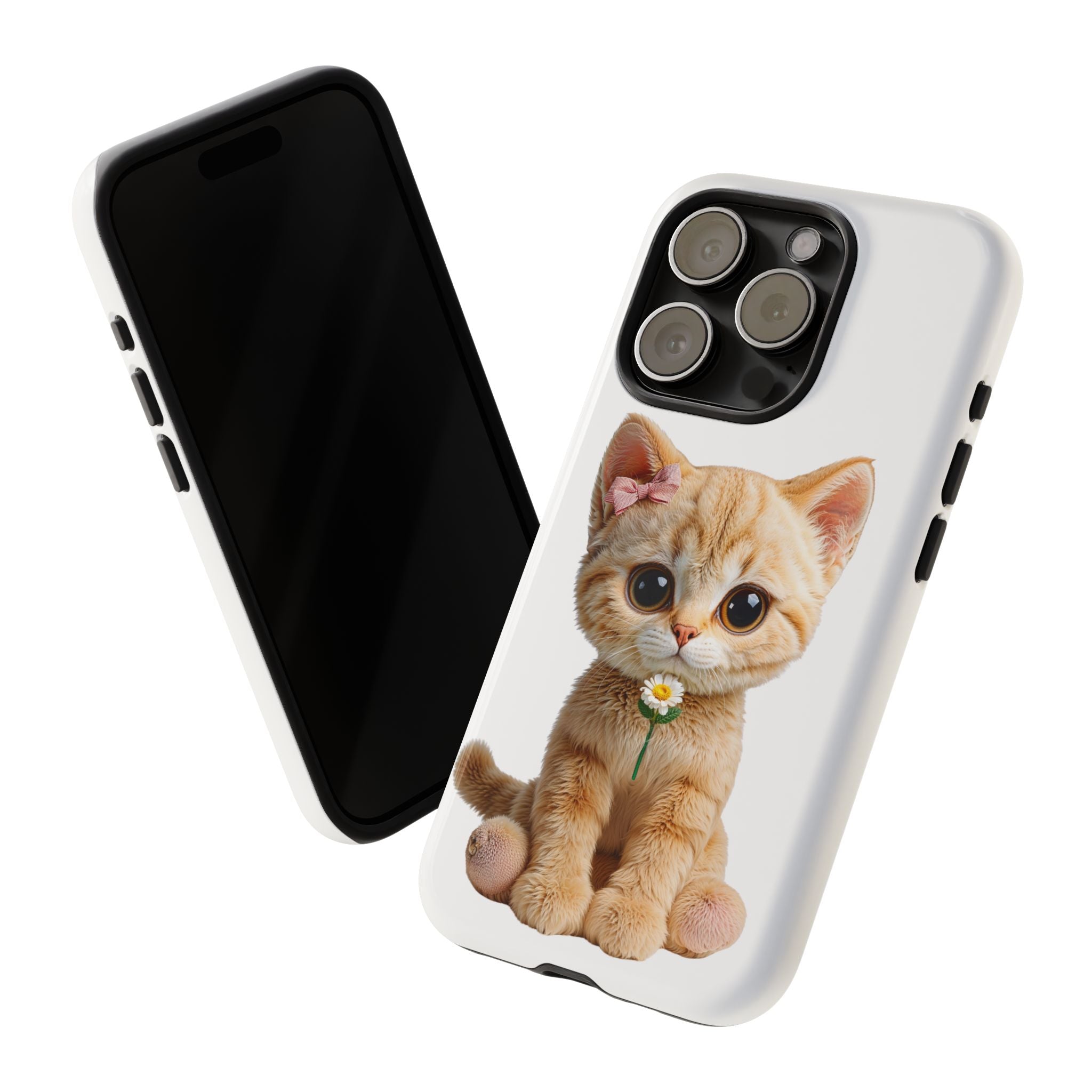 Coque de téléphone chaton | Coque de smartphone chat mignon, coque de téléphone chaton