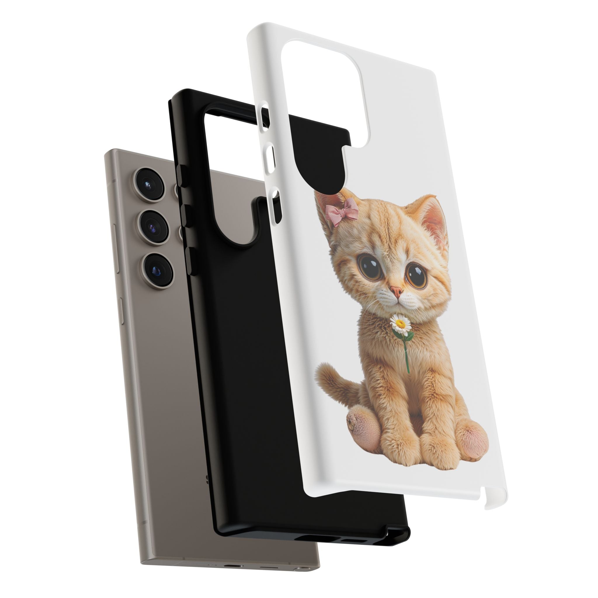 Coque de téléphone chaton | Coque de smartphone chat mignon, coque de téléphone chaton